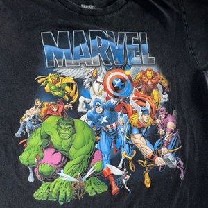 Marvel shirt size medium